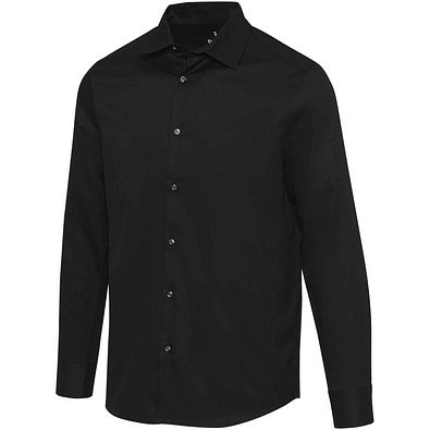 Citrine 185 g/m² Twill Hemd, schwarz, XS