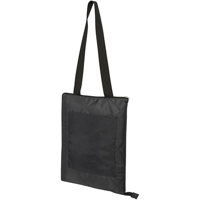 Clary Picknickdecke aus Recyceltem GRS-Polyester, schwarz