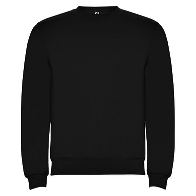 Clasica Sweatshirt mit Rundhalsausschnitt für Kinder, schwarz, 7/8
