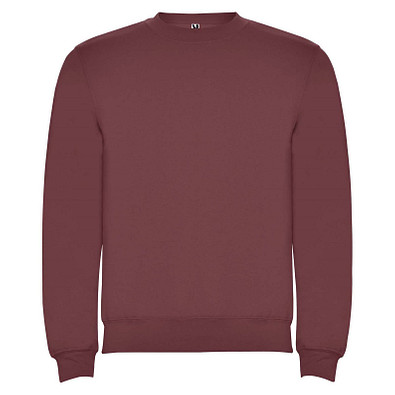 Clasica Sweatshirt mit Rundhalsausschnitt Unisex, Berry Red, XL