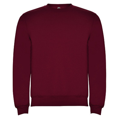 Clasica Sweatshirt mit Rundhalsausschnitt Unisex, Garnet, XL
