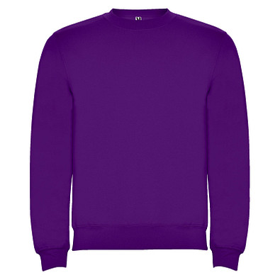 Clasica Sweatshirt mit Rundhalsausschnitt Unisex, lila, XL