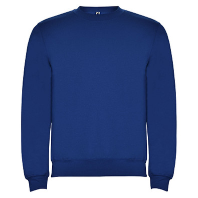 Clasica Sweatshirt mit Rundhalsausschnitt Unisex, Royal, M