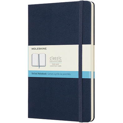 MOLESKINE® Notizbuch Classic Hardcover L, gepunktet, saphir MOLESKINE® Notizbuch Classic Hardcover L, gepunktet, saphir