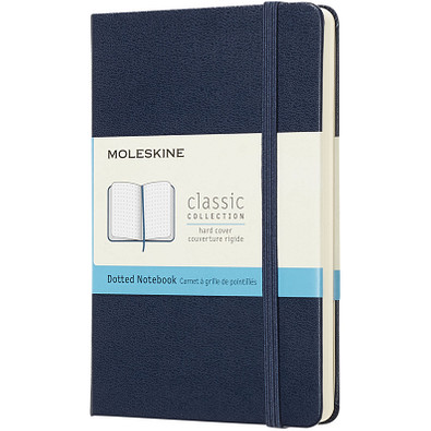 MOLESKINE® Notizbuch Classic Hardcover Taschenformat, gepunktet, saphir MOLESKINE® Notizbuch Classic Hardcover Taschenformat, gepunktet, saphir