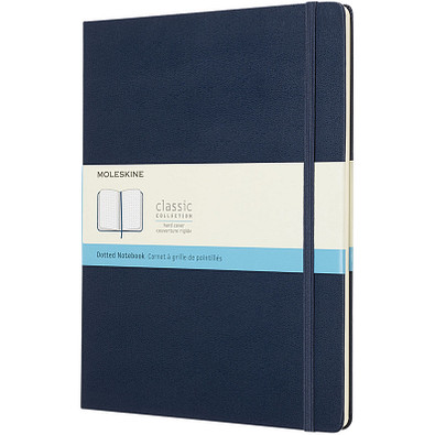 MOLESKINE® Notizbuch Classic Hardcover XL, gepunktet, saphir MOLESKINE® Notizbuch Classic Hardcover XL, gepunktet, saphir