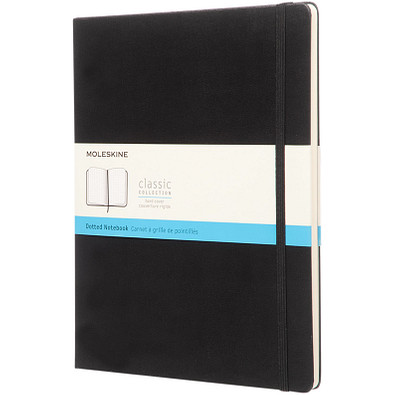 MOLESKINE® Notizbuch Classic Hardcover XL, gepunktet, schwarz MOLESKINE® Notizbuch Classic Hardcover XL, gepunktet, schwarz