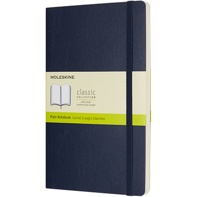 MOLESKINE® Notizbuch Classic Softcover L, blanko, saphir MOLESKINE® Notizbuch Classic Softcover L, blanko, saphir