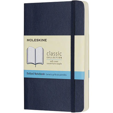 MOLESKINE® Notizbuch Classic Softcover Tachenformat, gepunktet, saphir MOLESKINE® Notizbuch Classic Softcover Tachenformat, gepunktet, saphir