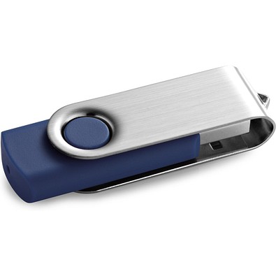 CLAUDIUS 8GB. USB-Stick 8 GB mit Metallclip, Blau