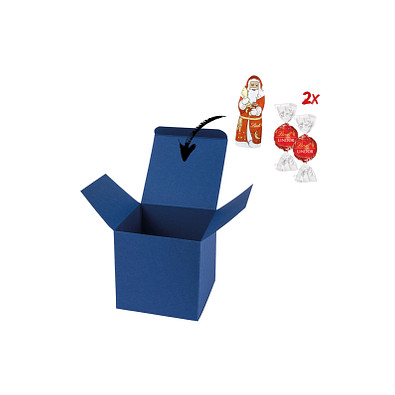 Color Box Lindt X-Mas - Dunkelblau
