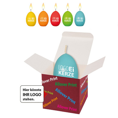 ColorBox LogoEi Kerze - Druck All-Over