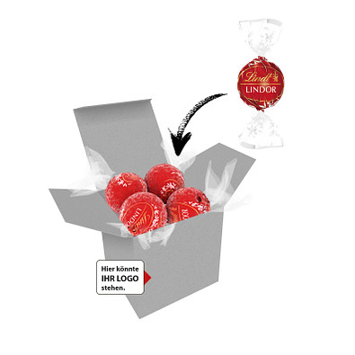 Color Lindor Box - Graskarton - Vollmilch