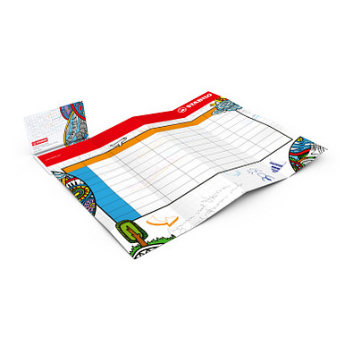 Geiger-Notes Concept-Card Faltplan Small 40 Offset, inkl. Druck, gloss