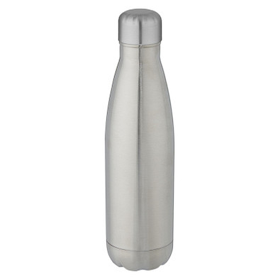Cove 500 ml RCS-zertifizierte vakuumisolierte Edelstahlflasche, silber