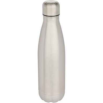 Cove 750 ml RCS-zertifizierte, einwandige Trinkflasche aus recyceltem Edelstahl, edelstahl grau