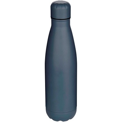 Cove 750 ml RCS-zertifizierte, einwandige Trinkflasche aus recyceltem Edelstahl, hale blau
