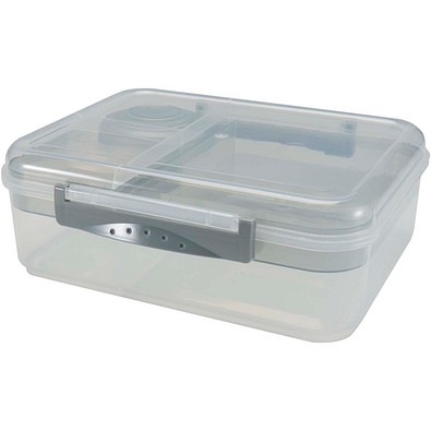 Cravee 1450 ml Lunchbox, hellgrau