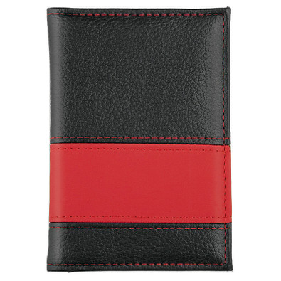 CREATIV-DESIGN Ausweistasche LookPlus, schwarz/rot