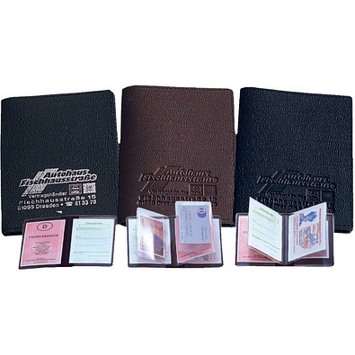 CreativDesign Ausweistasche Soft 4 Fächer schwarz