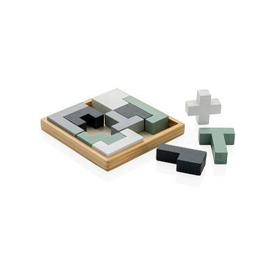 Cree Holz-Puzzle, braun