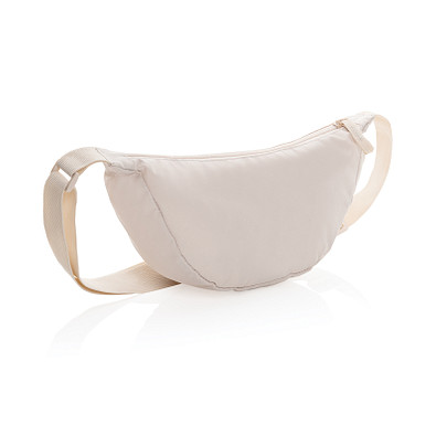 Crescent AWARE RPET Half-Moon Sling Tasche, beige