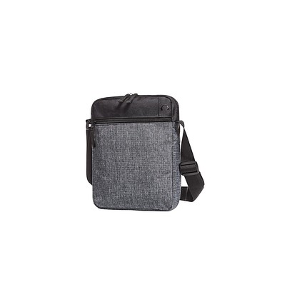 CrossBag ELEGANCE, schwarz-grau meliert