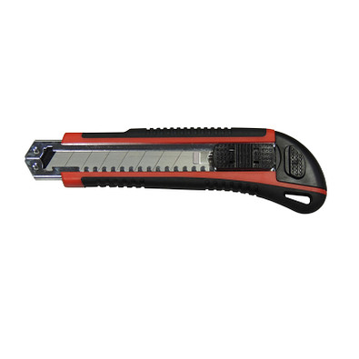 Cuttermesser Pro, rot/schwarz