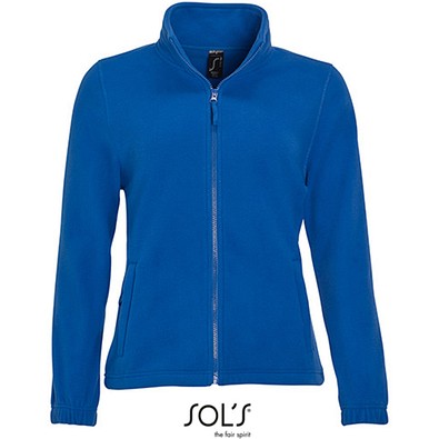 Damen Fleecejacke North, L, Royal Blue 241