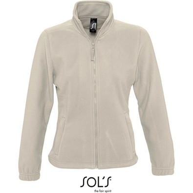 Damen Fleecejacke North, XL, Rope