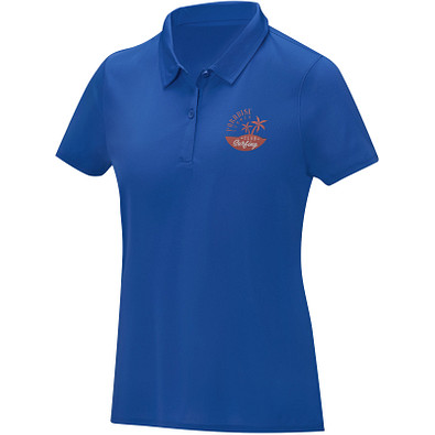 Deimos Poloshirt cool fit mit Kurzärmeln für Damen, blau, 4XL