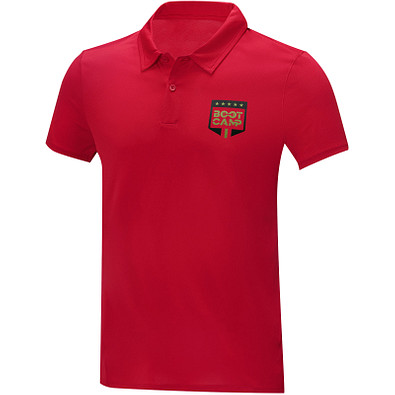 Deimos Poloshirt cool fit mit Kurzärmeln für Herren, rot, 3XL
