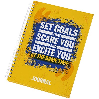 Desk-Mate® A5 Hardcover Journal, weiß