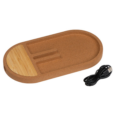 Deskorganizer mit Ladestation Lancaster,beige