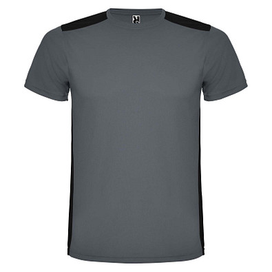 Detroit Sport T-Shirt für Kinder, Ebony / schwarz, 16