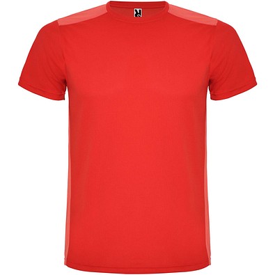 Detroit T-Shirt Unisex aus recyceltem Material, rot, XL