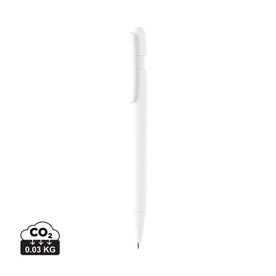 Devin Solid Stift aus GRS zertifiziertem rABS, weiß