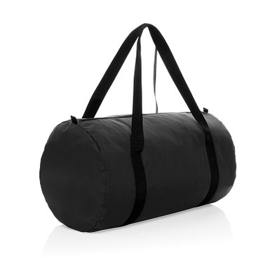 Dillon AWARE RPET faltbare Sporttasche, schwarz