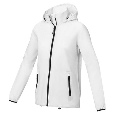 Dinlas leichte Jacke für Damen, weiss, S