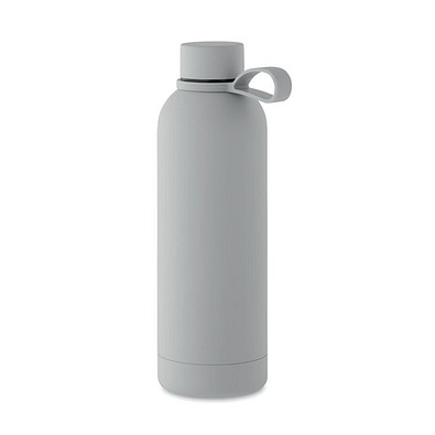 Doppelwandige Flasche 500 ml EMERALD, Grau