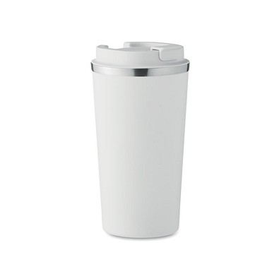 Doppelwandiger Becher 510 ml BRACE +, Weiß