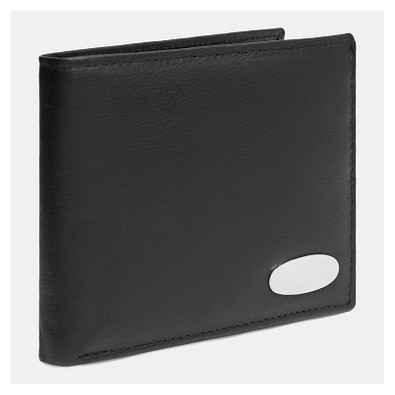 Echtleder-Geldbörse DAX,schwarz