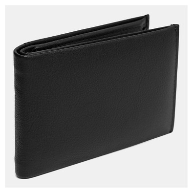 Echtleder-Geldbörse HOLIDAY,schwarz