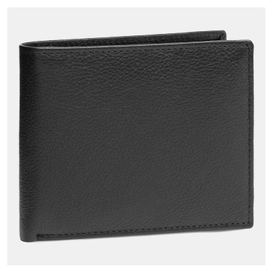 Echtleder-Geldbörse PALERMO,schwarz