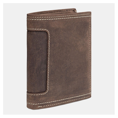 Echtleder-Geldbörse WILD STYLE II,braun