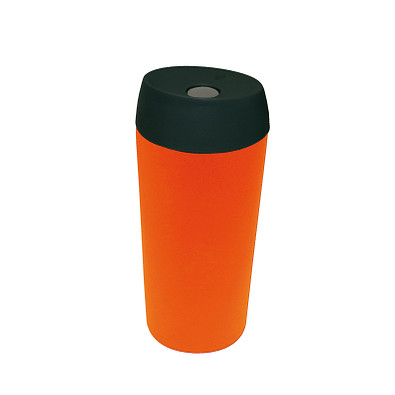 Edelstahl-Isolierbecher Style, 350 ml, orange matt