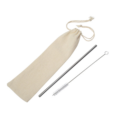 Edelstahl-Strohhalm DRINK ELEGANT,silber