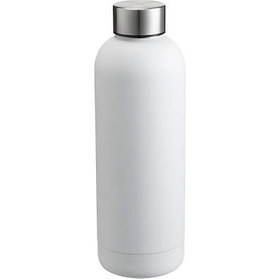 Edelstahl-Thermosflasche 0,55 l mit doppelwandiger Vakuum-Isolierung pulverbeschichtet