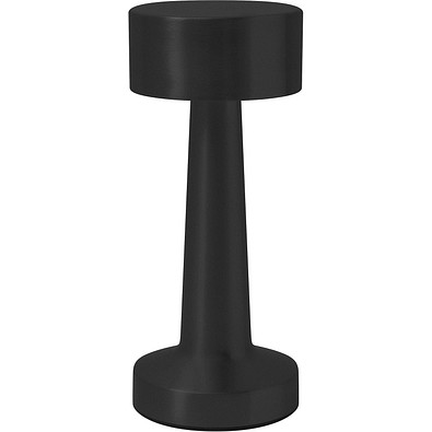 Edelstahl-Tischlampe MUSHROOM,schwarz