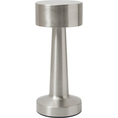 Edelstahl-Tischlampe MUSHROOM,silber
